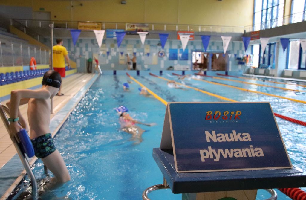 kurs nauki pływania Białystok